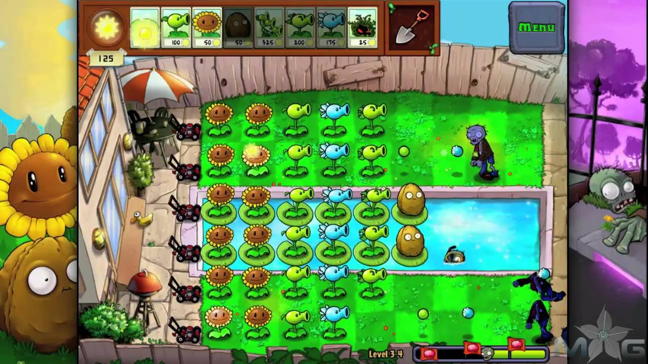 Картинки все растения из игры растения против зомби 1