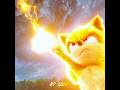Super Sonic Funny Scene in Sonic Movie 2 😂🔥 | Chili Dog Falls on Knuckles | #sonic #shorts #edit