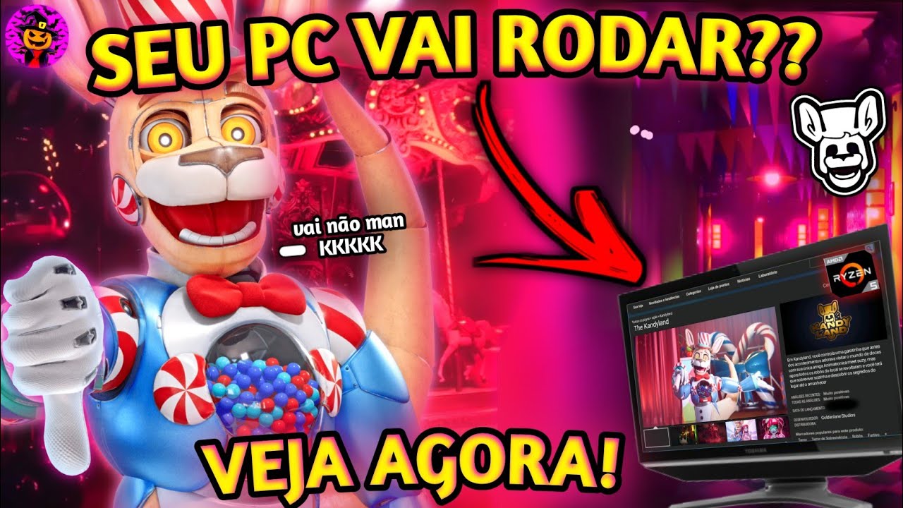 Seu Pc Vai Rodar POPPY PLAYTIME CAPÍTULO 3?? Veja Nesse Vídeo