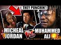 Michael Jordan vs Muhammad Ali. Epic Rap Battles of History (REACTION!)