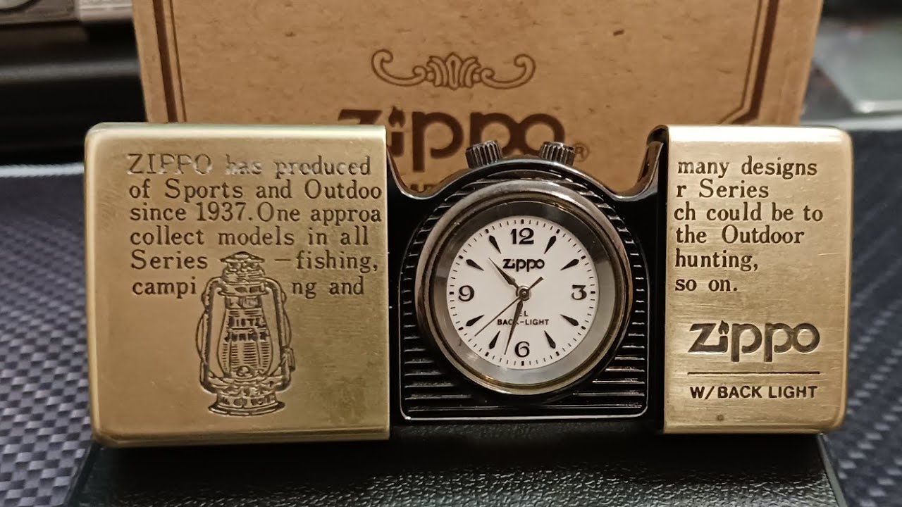 Zippo Time Tank Pocket Clock (#2)