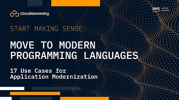 Modernizing Programming Languages for Application Modernization (Technical Use Case)