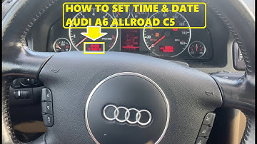 Set the Time Audi A6 Allroad C5 (1999-2004)
