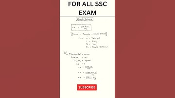 Simple interest for ssc #maths#ssccgl#sscchsl #sscgd2023#simpleinterest#simpleinterestshorttrick