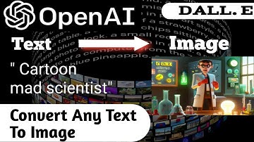 DALL E | Convert text To Image | AI Powered Website | DALL E Text to Image | Make Image From  Text