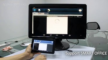 AGPtek Android 4.2 Tablet TP714AQ(Accessories Show)