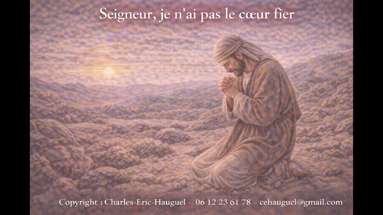Seigneur, je n’ai pas le coeur fier…