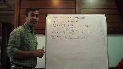 Linear Higher Order Differential Equation #part 1# Complimentary Solution # Yc # GATE EXAM