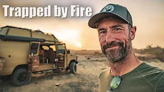 My Vanlife Escape | Trapped by Fire