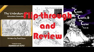 3 More (Free!) OSR Adventures for the Shadowdark RPG  Flipthrough and Review