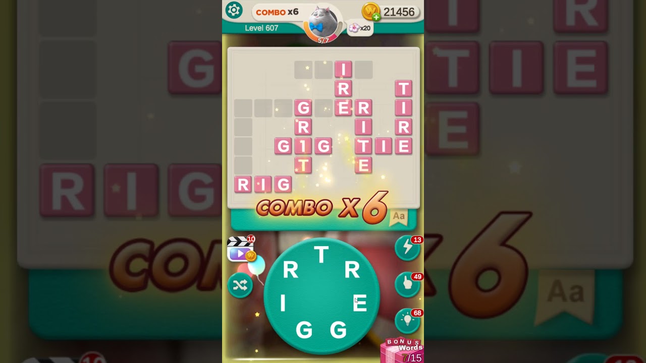 WORD VILLAS level 607