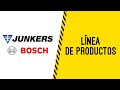Línea de productos Junkers Bosch