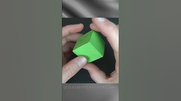 🎲🎲 Origami Seamless Cube 🎲🎲 🧊🧊 #shorts 🧊🧊