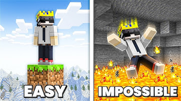 I Beat Every Impossible Minecraft Seed in Hindi