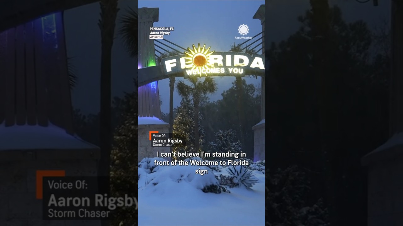 Welcome to Florida: State Breaks All-Time Snow Record
