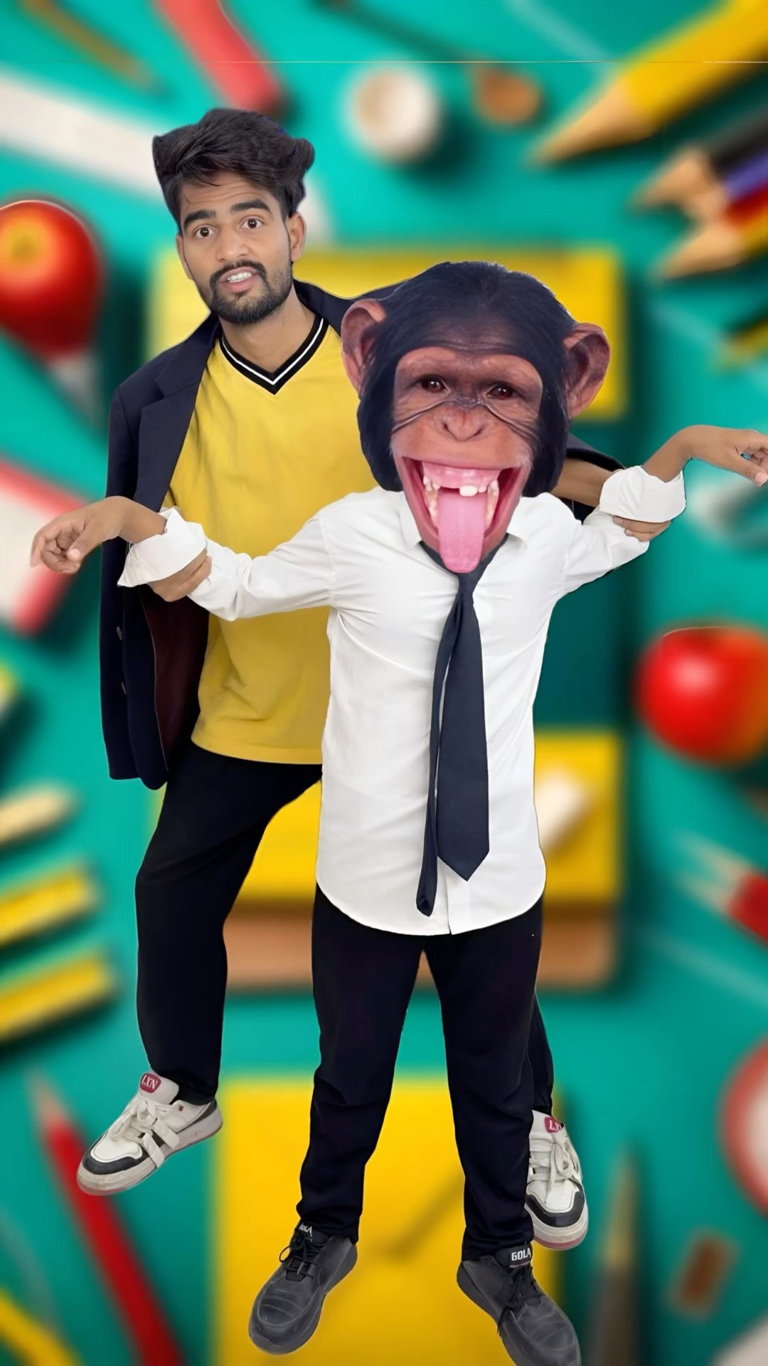 ये जग्गा को क्या हुआ ? #comedy #jagga #funny #monkey #aaganwadikebacche  #trending #dhonisir