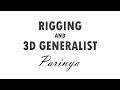 RIGGING &amp; 3D GENERALIST REEL 2017