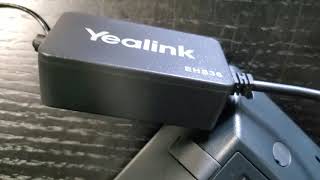 Yealink headset how-to with EHS Adapter