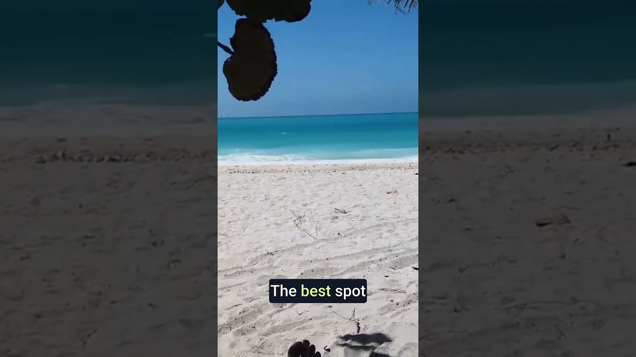 The secret beach MSC doesn't want you to know about 🤫🔥 #oceankey #cruise #travelhack