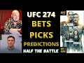 UFC 274: Oliveira vs Gaethje | Bets, Picks, Predictions | HALF THE BATTLE