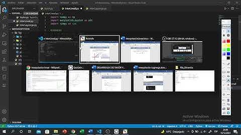 Interpolación Lineal En Python con Numpy