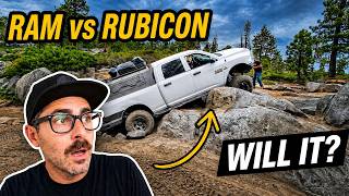 Full-Size Truck vs Rubicon Trail - Will It Make It?