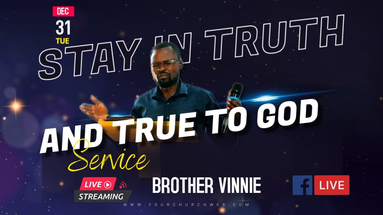 STANDING TRUE IN GOD BY BROTHER VINNIE 2024 #love #holyspirit # ...