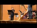 Mozart: Concerto for Flute and Harp 3rd mvmt (2/2)