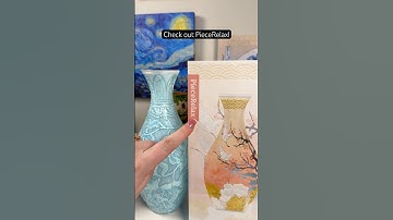 The prettiest 3D puzzles! #piecerelax #jigsawpuzzle #puzzlelover #3dpuzzle #puzzlevase