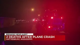 2 dead in Mississippi plane crash
