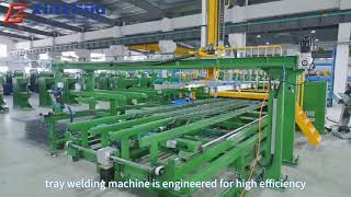 Xinzhou cable tray welding machine cable tray production line