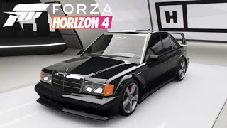 【Forza Horizon 4】tuning car 『MERCEDES-BENZ 190E 2.5-16 EVOLUTION II』