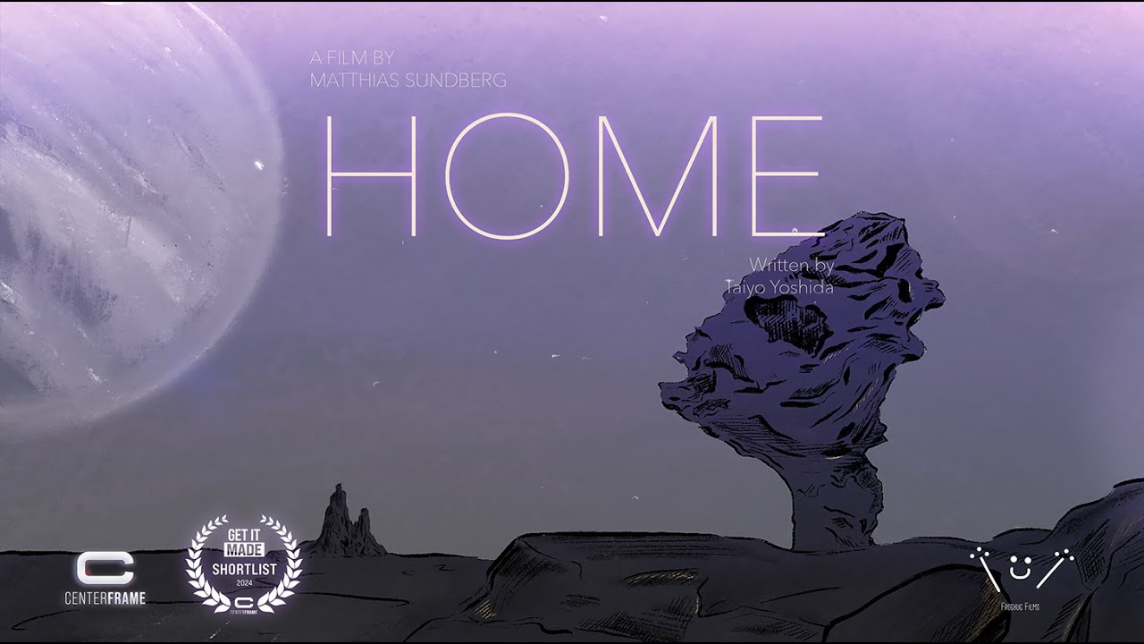 Alone in Space: HOME | Award-Winning Hand-Drawn Animation (Official Trailer)