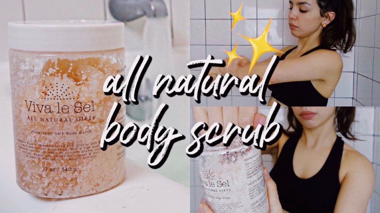 VIVA LE SEL HIMALAYAN SALT BODY SCRUB PRODUCT REVIEW & DEMO