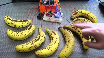 MPR121, DFPlayer를 사용한 아두이노 바나나 피아노