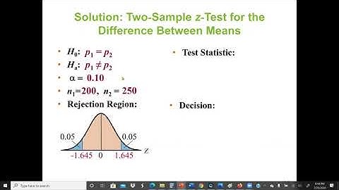 How to test the Difference Between Proportions - Hypothesis Testing with Two Samples - Statistics