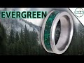 Making the EVERGREEN Glowstone Ring out of Cobalt Chrome, Emerald, Malachite, and Opal