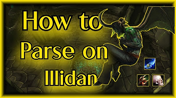 How to do more damage on Illidan in Black Temple - TBC Classic Warlock parsing guide