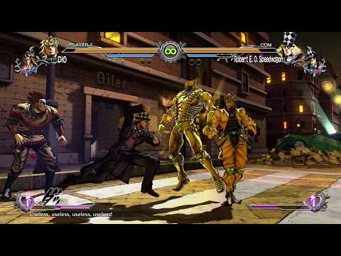 DIO vs Robert E O Speedwagon (Hardest AI) JoJos Bizarre Adventure All Star Battle R