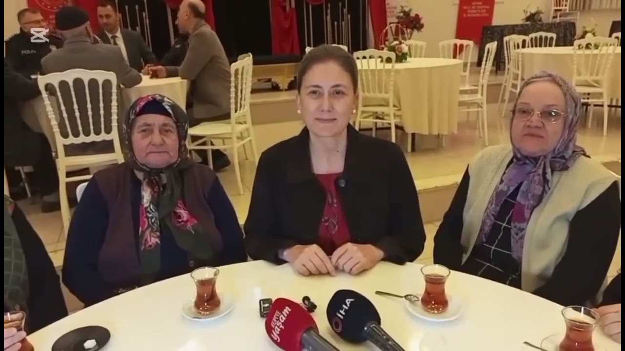 Nazilli'de huzur evi sakinleri iftarda buluştu