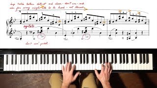 Chopin Ballade No.1 TUTORIAL - P. Barton, FEURICH piano