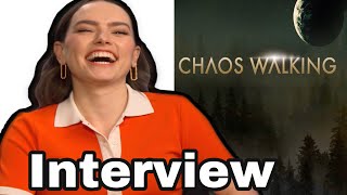 DAISY RIDLEY (NEW!) on  'RUNNING AROUND IN A FOREST WITH SPIDER-MAN', TOM HOLLAND, & CHAOS WALKING!