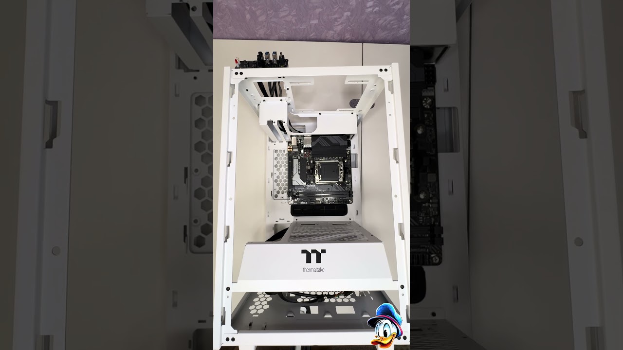 Сборка ПК в Thermaltake Tower 100