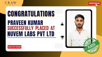 Cyber Security Placement Review | Cyber Security Diploma Course | Placement By Craw Security 2024 |