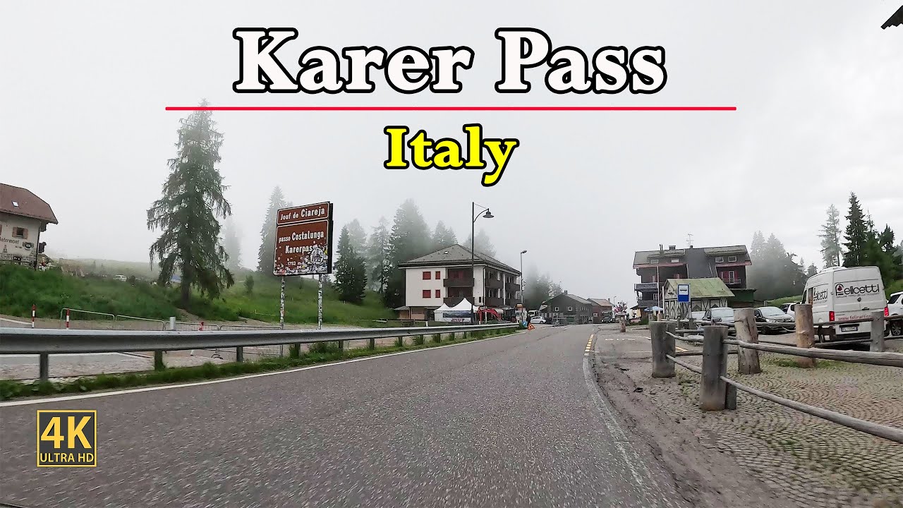 Karerpass In Italy 🇮🇹 | Scenic Road Trip In Stunning 4k