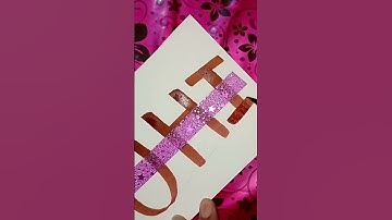 Aarohi name writing #nameart #calligraphy #short