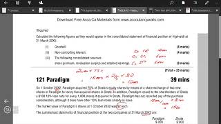ACCA F7 Consolidation Lec 4