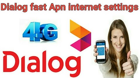 Dialog fast Apn internet settings