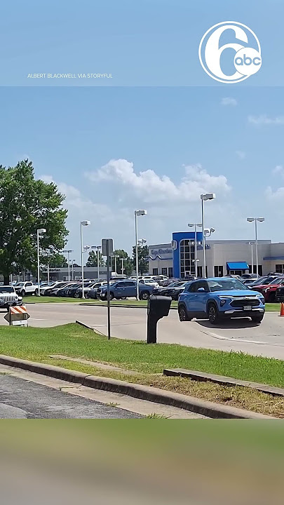 Road buckles due to heat wave, sending car airborne