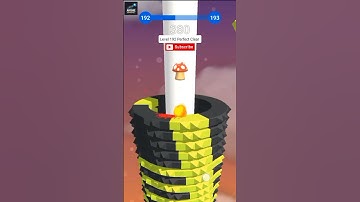 Stack Ball 🔥 Level 192 Perfect Clear in One Go 😱 | Insane Speed Run! #gaming #stackball #games